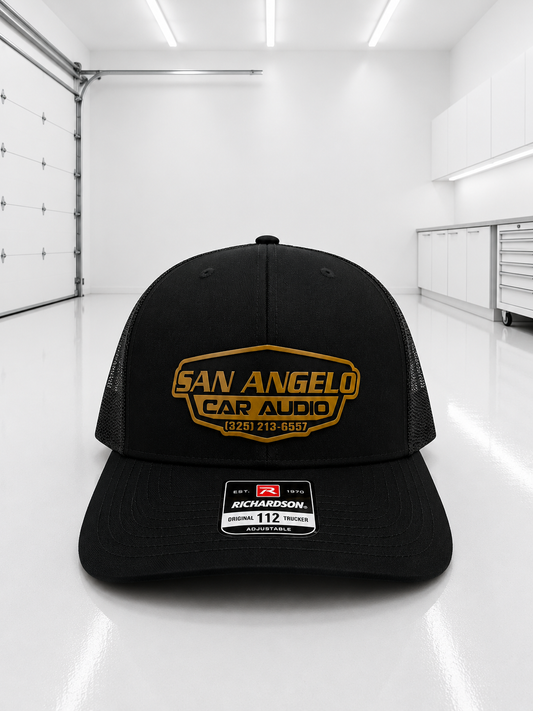SAn Angelo Car Audio Hat - Saddle Patch