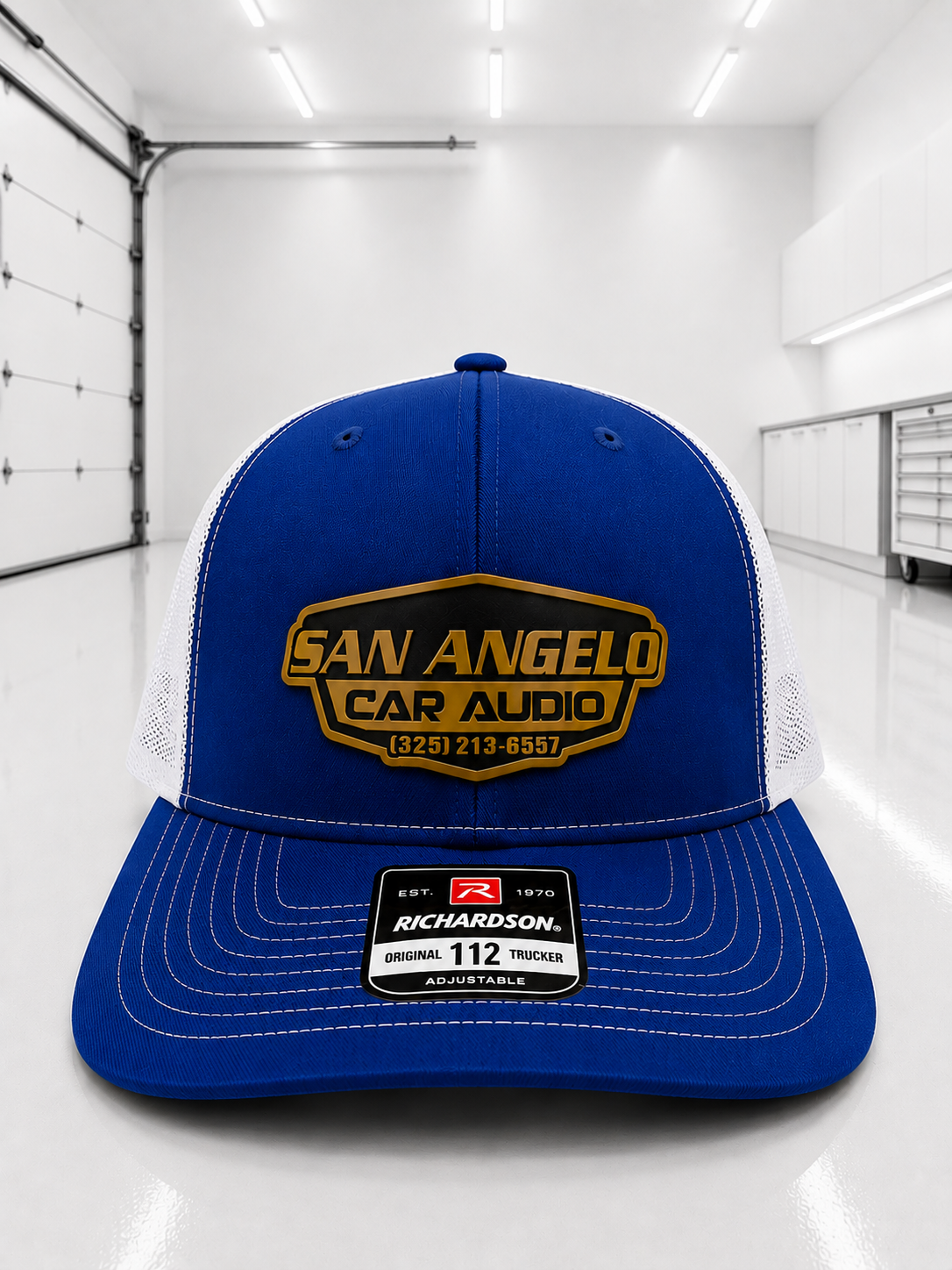 SAn Angelo Car Audio Hat - Saddle Patch