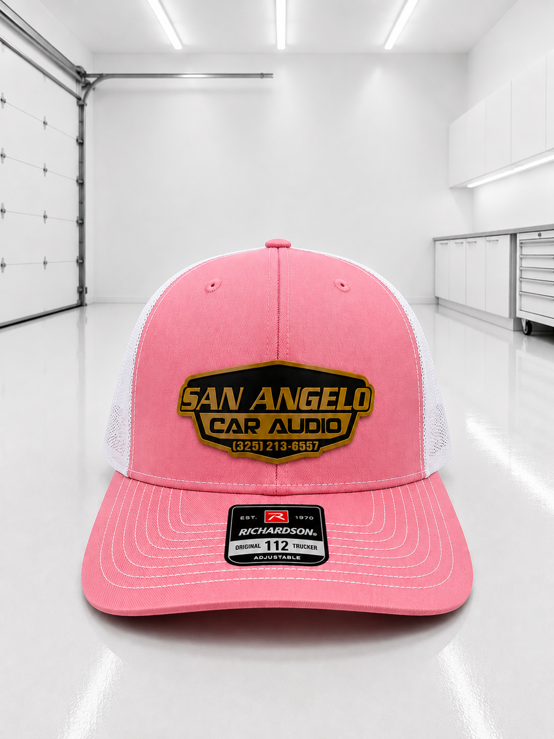 SAn Angelo Car Audio Hat - Saddle Patch
